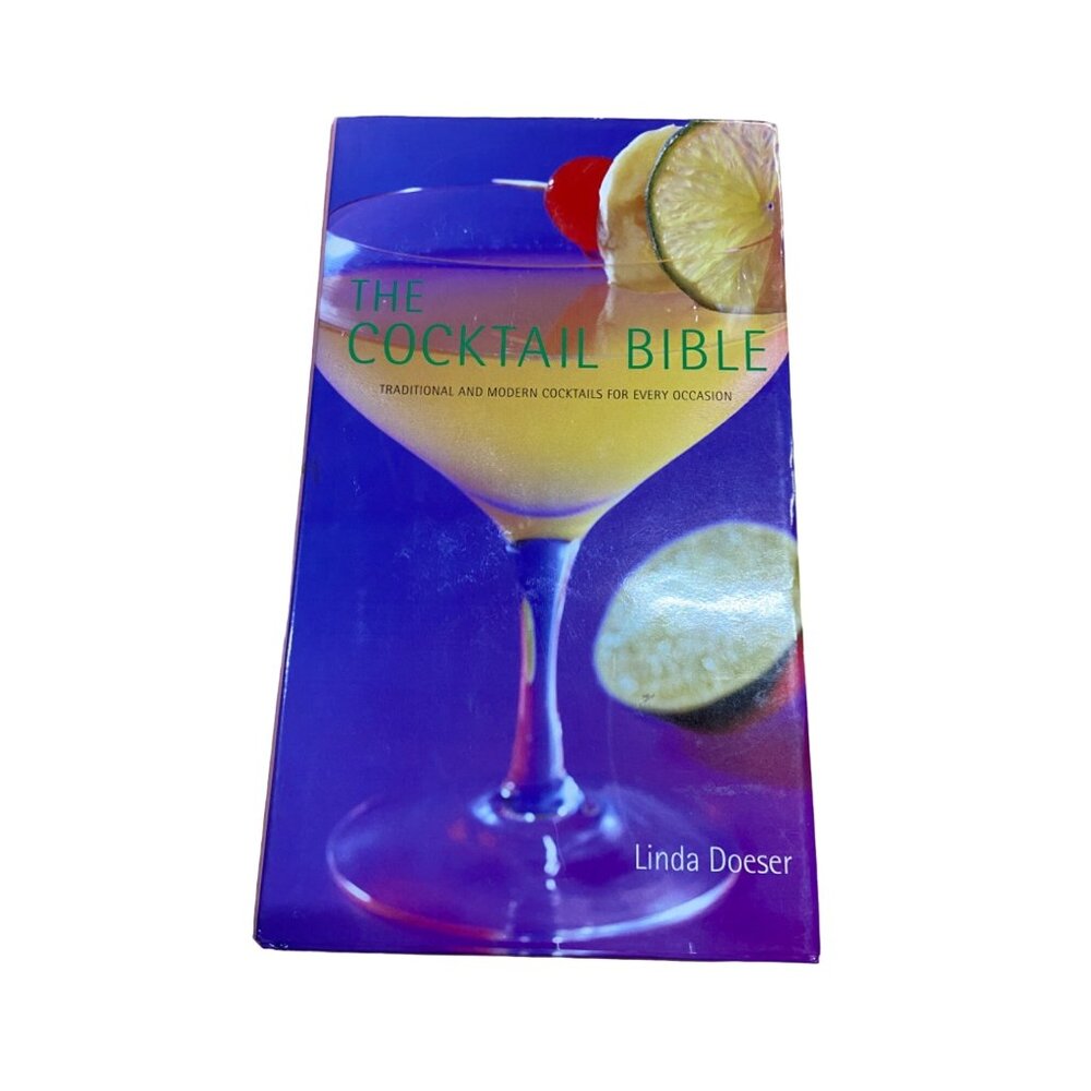 The Cocktail Bible Book Linda Doeser Mixology Drink Recipes Parragon HC 2003